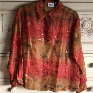 Chico’s long sleeve blouse